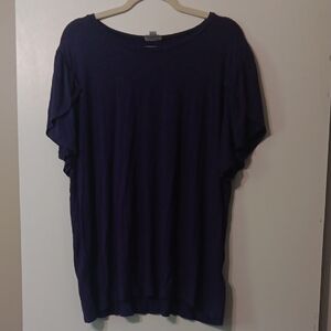 LuLaRoe Purple Dolman Sleeve Oversized T-Shirt
